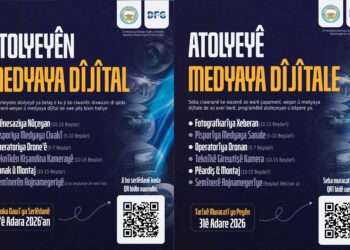 Serlêdanên atolyeya medyaya dîjîtal dest pê kir