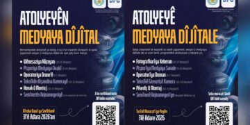 Serlêdanên atolyeya medyaya dîjîtal dest pê kir