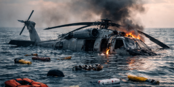 Li Qetarê helîkopter ket: 3 jê Tirk 7 kes mirin