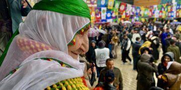 Li Tatwanê tevî baranê jî pîrozbahiya Newrozê dest pê kir