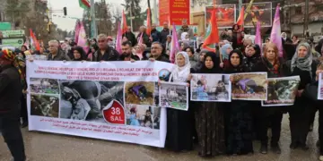 Li Rojava bîranînên qurbaniyên komkujiya Helebceyê