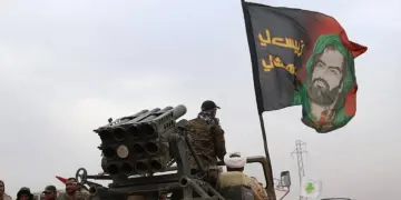 Baregeha Haşdî Şabî ya nêzîk Kerkûkê hate bombebarankirin