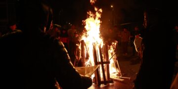 Agirê Newrozê li Agiriyê hat pêxistin