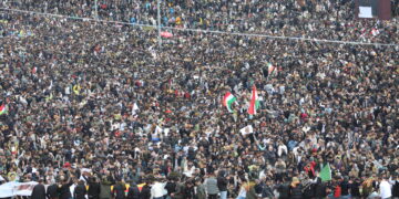 Ji Newroza Amedê hin wêneyên bi heybet