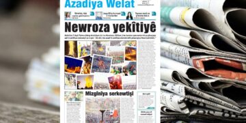 Azadiya Welat bi manşeta ‘Newroza yekîtiyê’ derket