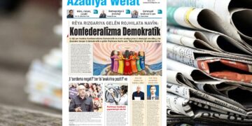 Azadiya Welat bi manşeta ‘Konfederalîzma demokratîk’ derket