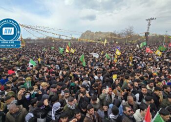 ‘Ganî ruhê Newroze bêro pawitene’