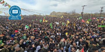 ‘Ganî ruhê Newroze bêro pawitene’