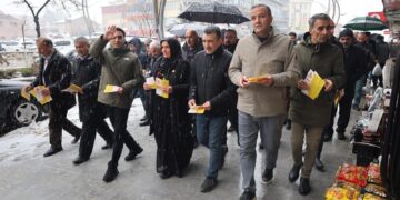 DEM Partiyê li Colemêrgê xelkê vexwend pîrozbahiya Newrozê