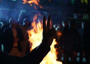 Li Bucayê Newroz bi dirûşma ‘Bijî Serok Apo’ hat pîrozkirin
