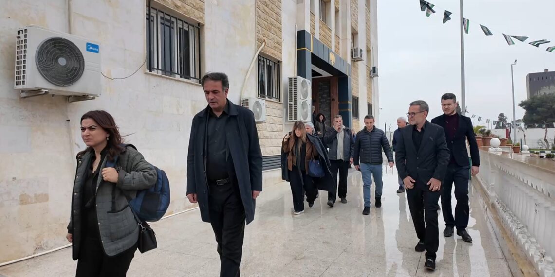 Heyeta Bakurê Kurdistanê derbasî Kobanê bû