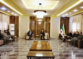 Mazlûm Ebdî şandeya hikûmeta demkî pêşwazî kir