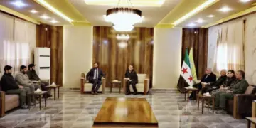 Mazlûm Ebdî şandeya hikûmeta demkî pêşwazî kir