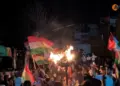 Li Şam û Siwêdayê agirê Newroz hatin pêxistin
