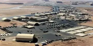 Li dijî baregeha Koalîsyonê ya li Xerab El Cîr êrişa bi dronan