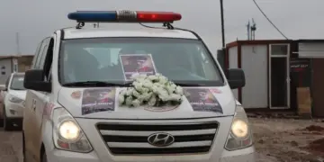 Cenazaya Ehmed Huseynî resa Rojava