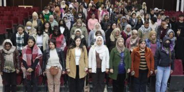 Kobanî de cinî bi munasebetê 8ê Adare ameyê têhet