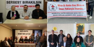 ÎHD: Girtiyê nexweş ê giran Mehmet Emîn Çam demildest berdin