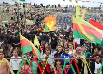 Li Girkê Legê, Dêrikê, Kobanê û Amûdê pîrozbahiyên Newrozê hatin lidarxistin