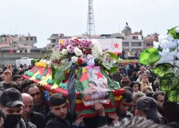 Cenazeyê Salih Muslim piştî merasîma li Qamişlo şandin Kobanê