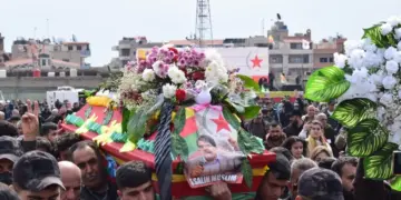 Cenazeyê Salih Muslim piştî merasîma li Qamişlo şandin Kobanê