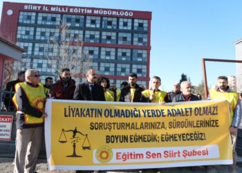 Şaxa Egîtîm Sena Sêrtê tundiya li ser mamosteyan şermezar kir