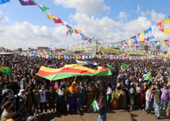 Li Newroza Wêranşarê daxwaza azadiya Abdullah Ocalan hat kirin