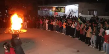 Agirê Newrozê li Şêxmeqsûd û Eşrefiyê hate dadan