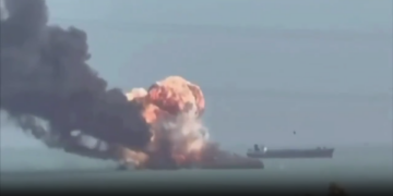 Keştiya Îranê piştî êrîşa Amerîkayê teqiya