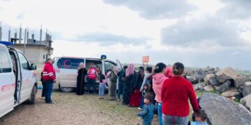 Li Rojava alîkariyên Heyva Sor didomin