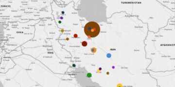 Li Rojhilatê Kurdistanê bomebarana giran: 17 bajar 179 êriş