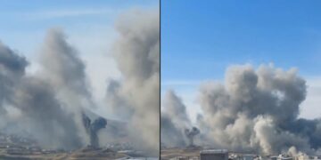 Îsraîl û DYA li Sineyê bombebaranek giran pêk tînin