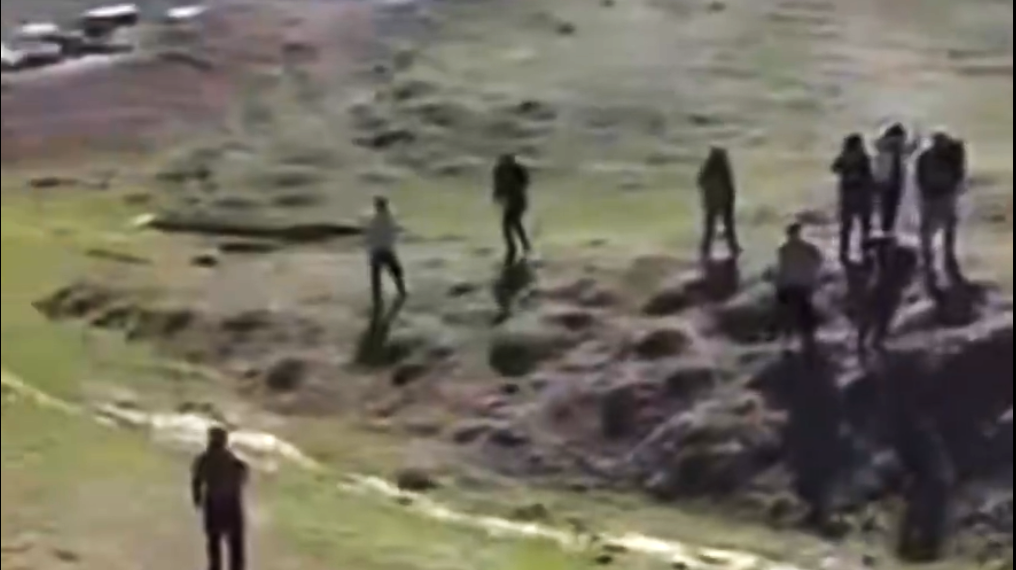 Li Sûrê çalakiya li dijî GESê: Guleyên plastîk li gel reşandin