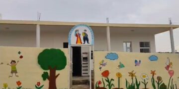 Kampê Mexmûrî de projeyê domangehî temam bi