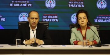 DEM Partî: Wa Taksîm seba karker û kedkaran bêro akerdene