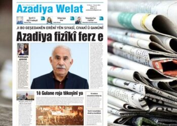 Azadîya Welat bi manşetê ‘Azadiya fîzîkî ferz e’ vejîya