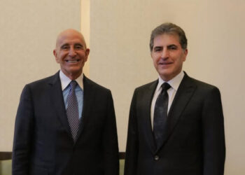 Nêçîrvan Barzanî Antalya de Tom Barrack reyde ame têhet