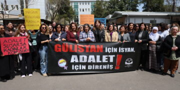 Jinan li Amedê bang kir: Em ê ji bo Gulistan, Rojwelat û Rojînê têbikoşin