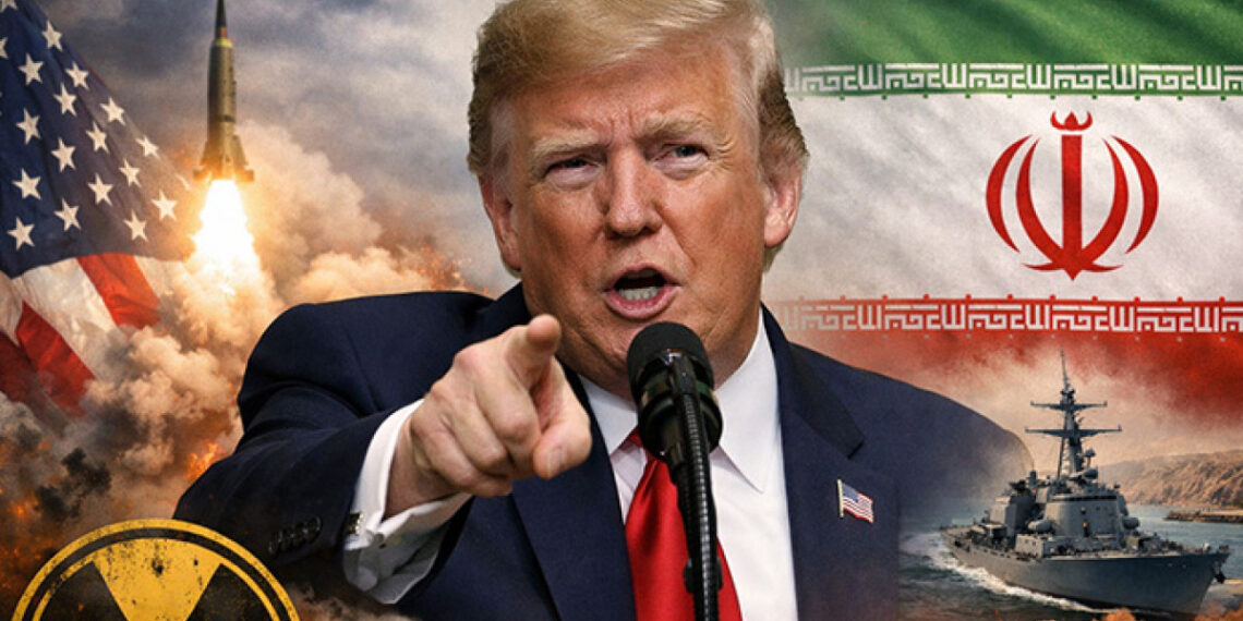 Trump gefa ‘ablukaya deryayî’ li Îranê xwar, Pasdaran bersiv da