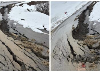 Ji ber baranê li Colemêrgê rê hilweşiya