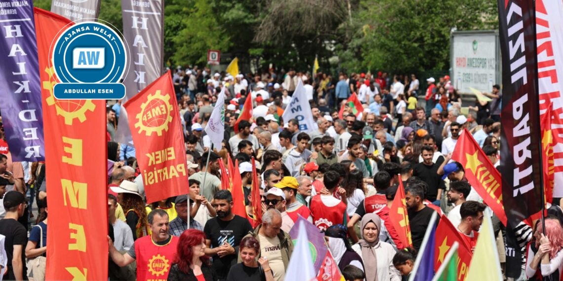 Li Sêrtê banga 1ê Gulanê: Em bibin yek û li ber zextan rabin