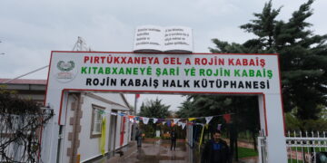 Li Amedê Pirtûkxaneya Rojîn Kabaîşê hat vekirin