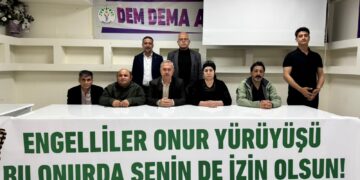 Komîsyona Astengdaran a DEM Partiyê ji bo ‘Meşa Rûmetê’ bang kir