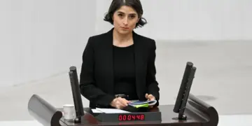 Parlamenter Ceylan Akça rewşa koçberên Efrînê bir rojeva Meclîsê