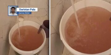 Li Colemêrgê ev nezî 2 meh in ava vexwarinê şêlû diherike