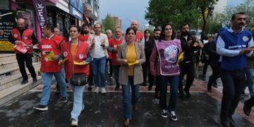 Li Êlih û Sêrtê banga tevlibûna 1ê Gulanê hate kirin