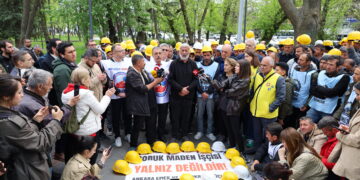 Karkerên madenê piştî berdanê jî çalakiya xwe didomînin