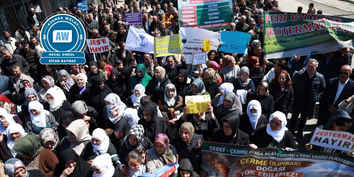 Ji jinên Kanîreşê biryara têkoşînê: Em keda xwe û welatê xwe nafiroşin