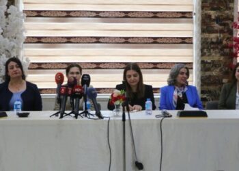 Îlham Ehmed li ser rewşa dîlgirtiyan û rola jinan hevdîtin kir