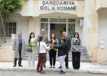 Şaredara Kobanê Almaz Romî dest bi peywira xwe kir